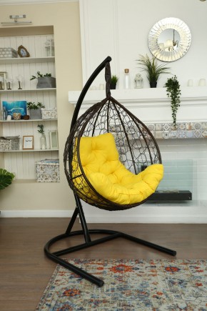 Подвесное кресло Бароло (коричневый/желтый) в Екатеринбурге - ok-mebel.com | фото