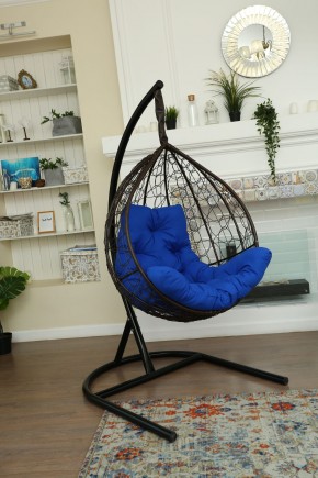 Подвесное кресло Бароло (коричневый/синий) в Екатеринбурге - ok-mebel.com | фото