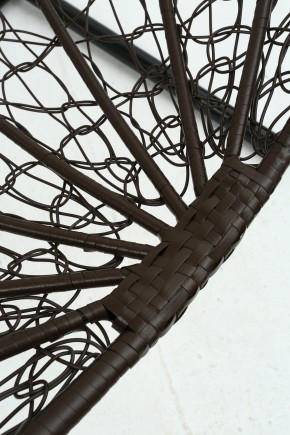 Подвесное кресло-кокон Бароло (коричневый/черный) в Екатеринбурге - ok-mebel.com | фото 11