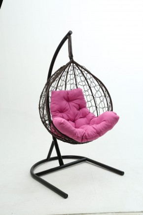 Подвесное кресло-кокон Бароло (коричневый/черный) в Екатеринбурге - ok-mebel.com | фото 6