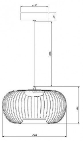 Подвесной светильник Arte Lamp Flare A3527SP-12BK в Екатеринбурге - ok-mebel.com | фото 3