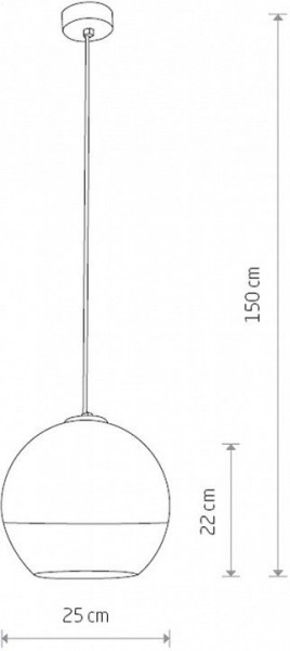 Подвесной светильник Nowodvorski Globe Plus M 7606 в Екатеринбурге - ok-mebel.com | фото 3