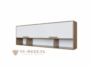 Полка навесная над кроватью (без фотопечати) Гарвард в Екатеринбурге - ok-mebel.com | фото 1