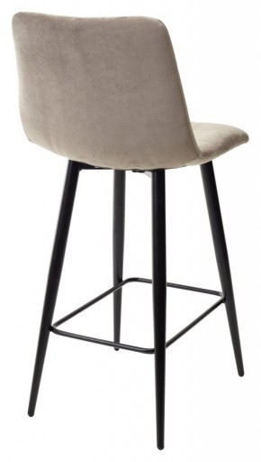Полубарный стул CHILLI-QB латте #25, велюр / черный каркас (H=66cm) М-City в Екатеринбурге - ok-mebel.com | фото 5