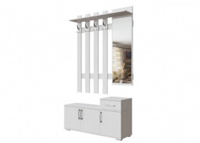 Прихожая №3 Вешалка с зеркалом 1200 + Шкаф универсальный в Екатеринбурге - ok-mebel.com | фото 2