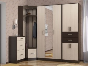 Прихожая ДИАНА-4 сек №10 (Венге/Дуб молочный) в Екатеринбурге - ok-mebel.com | фото 3