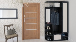 Прихожая Ксения-2, цвет венге/дуб лоредо, ШхГхВ 120х38х212 см., НЕ универсальная сборка в Екатеринбурге - ok-mebel.com | фото 10