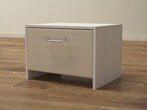 PROxSON Тумба Varna (ЛДСП Дуб Шамони+экокожа Дуб Шамони светлый/Бежевый) 51x40 в Екатеринбурге - ok-mebel.com | фото 1