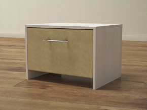 PROxSON Тумба Varna (ЛДСП Дуб Шамони+ткань Дуб Шамони светлый (124)/Savana Camel (бежевый)) 51x40 в Екатеринбурге - ok-mebel.com | фото 1