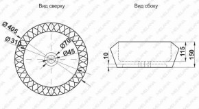 Раковина MELANA MLN-78399 в Екатеринбурге - ok-mebel.com | фото 2