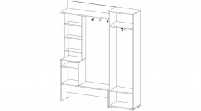 САБРИНА Прихожая в Екатеринбурге - ok-mebel.com | фото 3