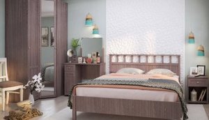 Кровать 1800 Люкс Sherlock 46 (спальня) без основания в Екатеринбурге - ok-mebel.com | фото 3