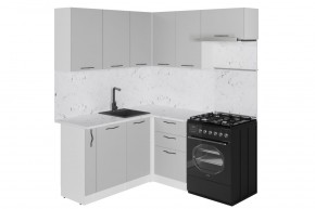 ШЕЛЛИ Кухонный гарнитур Мега Прайм (1600*1700 мм) в Екатеринбурге - ok-mebel.com | фото 3
