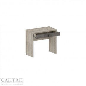 ШЕР Спальный Гарнитур (модульный) Дуб апрель темный/Лофт Голдэн Пэлас в Екатеринбурге - ok-mebel.com | фото 5