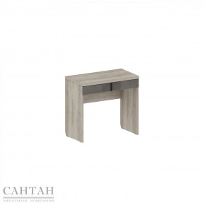 ШЕР ТС-2301 Стол туалетный (Дуб апрель темный/Лофт голдэн пэлас) в Екатеринбурге - ok-mebel.com | фото