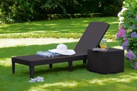 Шезлонг Джайпур (Jaipur Sun lounger) виски-коричневый в Екатеринбурге - ok-mebel.com | фото 2