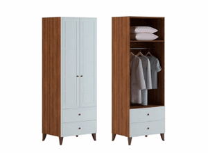 Шкаф 2 ящика для одежды Верона (СП) В1.0.1 в Екатеринбурге - ok-mebel.com | фото 1