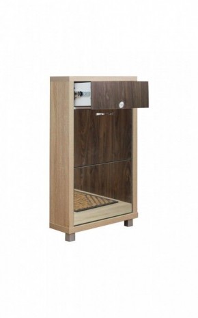 Шкаф 2-х секционный ЛЮКС-2 ПЛЮС (фасад Зеркало) ЛДСП Стандарт в Екатеринбурге - ok-mebel.com | фото 1