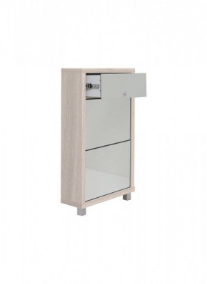 Шкаф 2-х секционный ЛЮКС-2 ПЛЮС (фасад Зеркало) ЛДСП Стандарт в Екатеринбурге - ok-mebel.com | фото 4