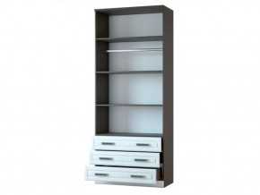 Шкаф 2-х ств с ящиками НКМ ВЕНЕЦИЯ-1 Секция- 9 (Дуб сонома/Белое дерево) в Екатеринбурге - ok-mebel.com | фото 3