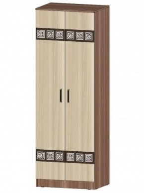 КОСТА-РИКА Шкаф 2-х створчатый (шимо темный/шимо светлый) в Екатеринбурге - ok-mebel.com | фото