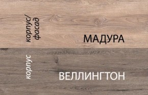 Шкаф 2DG2S/D1, DIESEL , цвет дуб мадура/веллингтон в Екатеринбурге - ok-mebel.com | фото 3