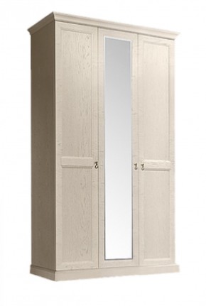 Шкаф 3-х дверный (с зеркалом) для платья и белья Венеция дуб седан (ВНШ1/3) в Екатеринбурге - ok-mebel.com | фото 1
