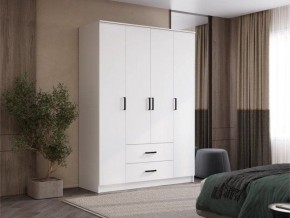 Шкаф 4-х створчатый Титан (белый) в Екатеринбурге - ok-mebel.com | фото 5