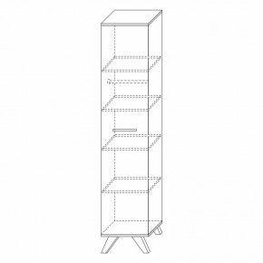 Шкаф 400 Вега Скандинавия в Екатеринбурге - ok-mebel.com | фото 4