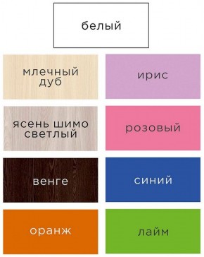 Шкаф ДМ 800 с 2-мя ящиками (розовый) в Екатеринбурге - ok-mebel.com | фото 3