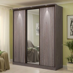 Шкаф-купе Домашний 101 ясень темный венге в Екатеринбурге - ok-mebel.com | фото 1