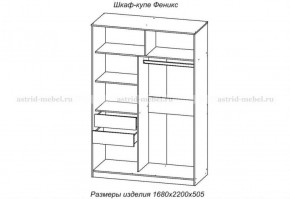 ФЕНИКС 02 Шкаф-купе в Екатеринбурге - ok-mebel.com | фото 3