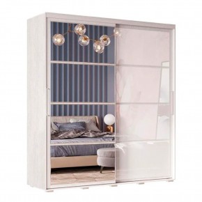 Шкаф-купе Крафт-6 1.6 м ШКК-06 (ясень белый) в Екатеринбурге - ok-mebel.com | фото 3