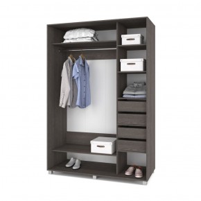 РОЛАНД Шкаф-купе Анкор темный (600*1400) Р641 в Екатеринбурге - ok-mebel.com | фото 4