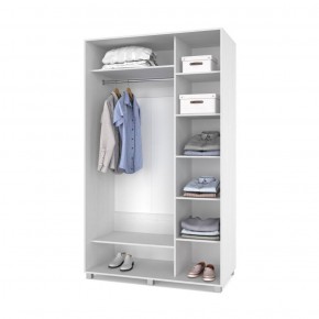 РОЛАНД Шкаф-купе с зеркалом Анкор светлый (600*1400) Р642 в Екатеринбурге - ok-mebel.com | фото 2