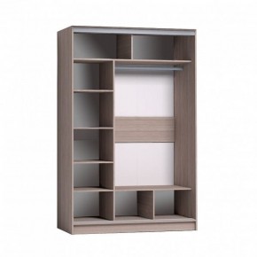 Шкаф-купе Strike/Страйк 1350 с зеркалом бодега светлый в Екатеринбурге - ok-mebel.com | фото 8