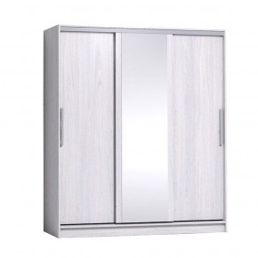 Шкаф-купе Strike/Страйк 1800 с зеркалом белый в Екатеринбурге - ok-mebel.com | фото 8