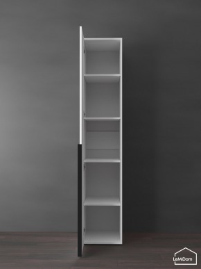 Шкаф Linnea MHR-1-2 2050х400х510 (Белый-М 11.1.1) в Екатеринбурге - ok-mebel.com | фото 4