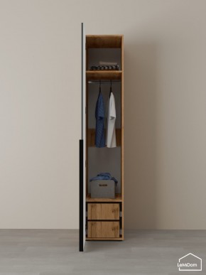 Шкаф Linnea MHR-1-3 2050х400х510 (ДВ-М 11.1.25) в Екатеринбурге - ok-mebel.com | фото 5