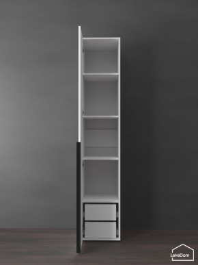 Шкаф Linnea MHR-1-4 2050х400х510 (Белый-М 11.1.1) в Екатеринбурге - ok-mebel.com | фото 7