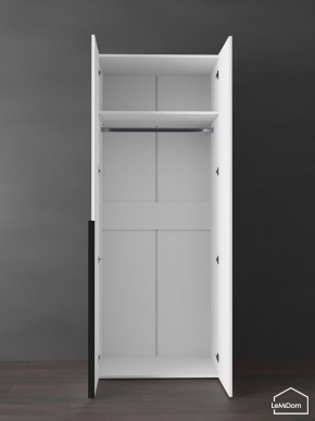 Шкаф Linnea MHR-2 2050х800х510 (Белый-М 11.1.1) в Екатеринбурге - ok-mebel.com | фото 4