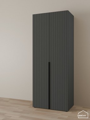 Шкаф Linnea MHR-2 2050х800х510 (Графит-М 11.1.25) в Екатеринбурге - ok-mebel.com | фото