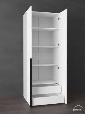 Шкаф Linnea MHR-2-4 2050х800х510 (Белый-М 11.1.2) в Екатеринбурге - ok-mebel.com | фото 5