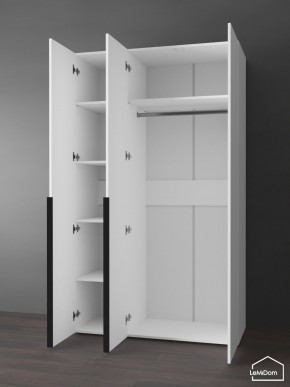 Шкаф Linnea MHR-3-1 2050х1200х510 (Белый-М 11.1.2) в Екатеринбурге - ok-mebel.com | фото 5