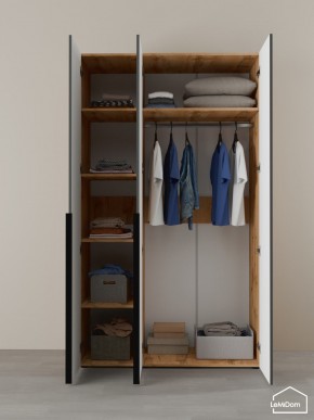 Шкаф Linnea MHR-3-1 2050х1200х510 (ДВ-М 11.1.25) в Екатеринбурге - ok-mebel.com | фото 4