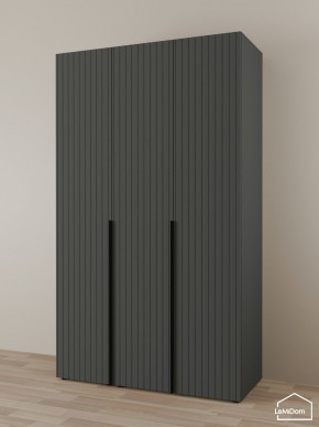 Шкаф Linnea MHR-3-1 2050х1200х510 (Графит-М 11.1.25) в Екатеринбурге - ok-mebel.com | фото