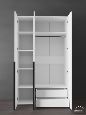 Шкаф Linnea MHR-3-2 2050х1200х510 (Белый-М 11.1.2) в Екатеринбурге - ok-mebel.com | фото 6