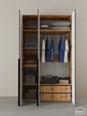 Шкаф Linnea MHR-3-2 2050х1200х510 (ДВ-М 11.1.25) в Екатеринбурге - ok-mebel.com | фото 5