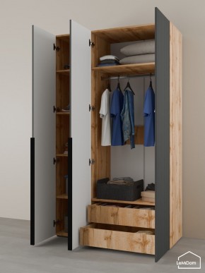 Шкаф Linnea MHR-3-2 2050х1200х510 (ДВ-М 11.1.25) в Екатеринбурге - ok-mebel.com | фото 6