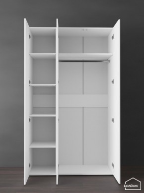 Шкаф Linnea MHR-3PO-1 2050х1200х510 (Белый-М 11.1.1) в Екатеринбурге - ok-mebel.com | фото 5